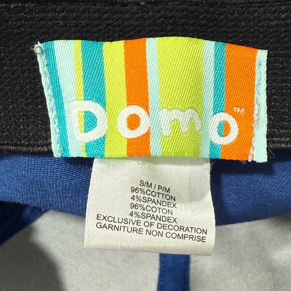 Domo Kun Baseball Cap Hat Flex Fit Men Blend Size S/M P/M Blue Gray Cotton Blend - Picture 7 of 11